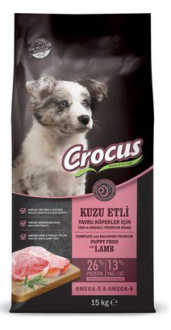 Crocus Kuzu Etli Pirinçli Yavru 15 kg Köpek Maması kullananlar yorumlar